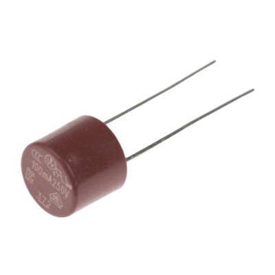 F 100mA 250V Capacitor Type Fuse - 1
