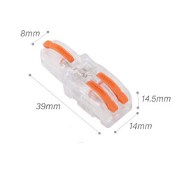 F12 1-Input 2-Output Cable Connector Terminal - 3