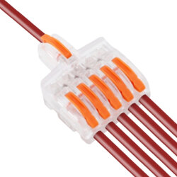 F15 1-Input 5-Output Cable Connector Terminal - 2