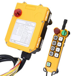F24-8D AC/DC 24V-440V Industrial Crane Wireless Remote Control Set - 1