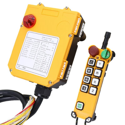 F24-8D AC/DC 24V-440V Industrial Crane Wireless Remote Control Set - 1