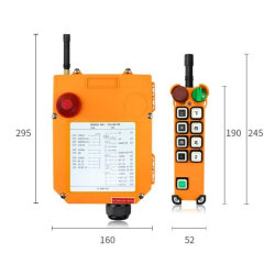 F24-8D AC/DC 24V-440V Industrial Crane Wireless Remote Control Set - 4