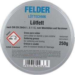 Felder Lötfett Lehim Pastası 250gr - 2