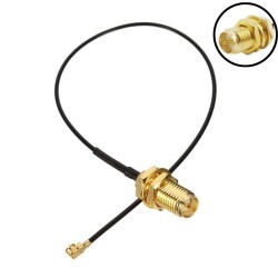 Female RP-SMA - U.FL IPX IPEX Antenna Cable - 1