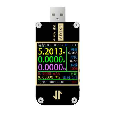 FNB38 USB Tester - Voltage and Current Meter - 1