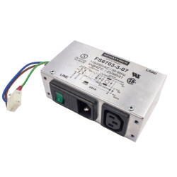 FS6703-3-07 EMI Filtre 3A Anahtarlı Erkek Power Soketi - Power Filter 