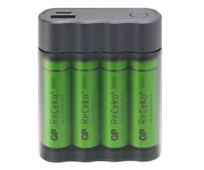 GP X411 4x2600mAh USB Şarj Cihazı ve Powerbank - 1