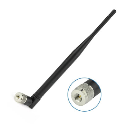 GSM 185mm 900-980MHz 3dBi 90 Derece SMA Erkek Anten - 1
