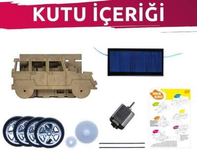 Güneş Enerjili Otobüs Solar Eğitim Kiti - 5