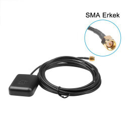 Harici GPS Anteni 1575.42 MHz - SMA Erkek - 2