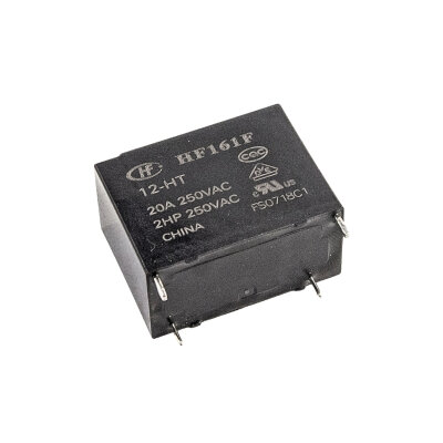 HF161F 12-HT 12V 20A Röle 4-Pin - 2