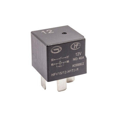 HFV15/12-H1TJ-R 12V 40A Otomotiv Rölesi 4-Pin - 1