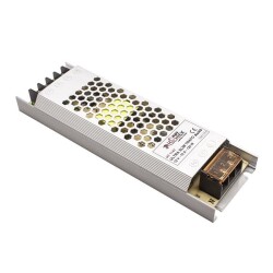Hightek 12V 10A Thin Metal Case Adapter - LED Driver
