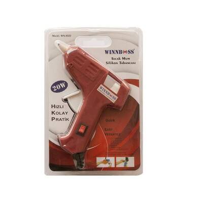 Hot Melt Glue Gun Switched 20W - Red - 1