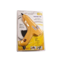 Hot Melt Glue Gun Switched 40W - Yellow