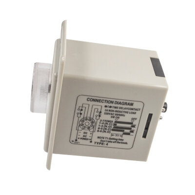 HS2-Y AC 220V Delay Timer Relay - 10S - 4