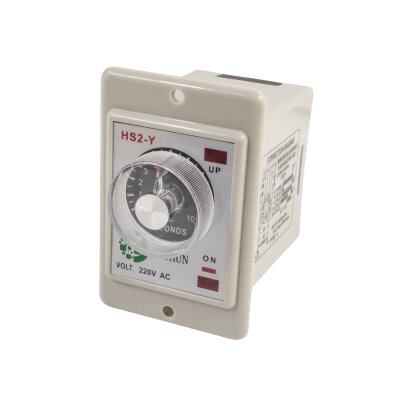 HS2-Y AC 220V Gecikmeli Zaman Rölesi - 10S - 1