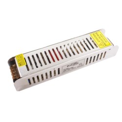 HT-1201 24V 5A Thin Metal Case Adapter - LED Driver 