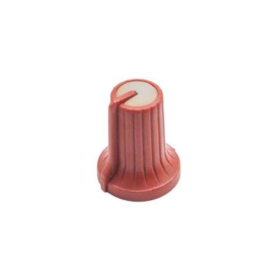 HT500 15mm Potentiometer Knob Red - 1