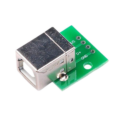 HW-765 USB-B Female Socket to DIP Converter - USB B Breakout Module - 1