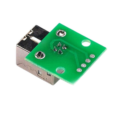 HW-765 USB-B Female Socket to DIP Converter - USB B Breakout Module - 2