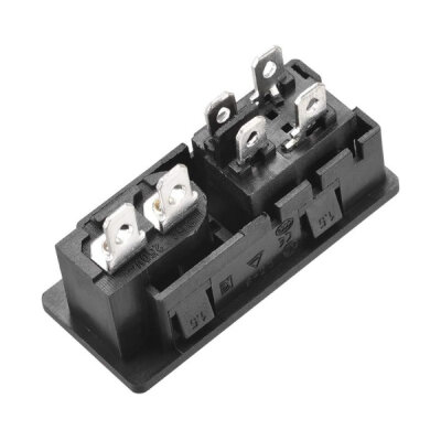 IEC C8 2-Pin Anahtarlı Power Soketi - 2