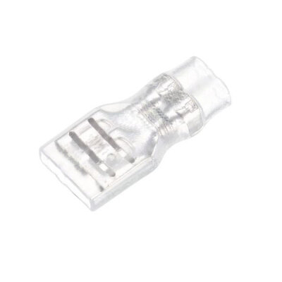 IKLF 6.3A Uninsulated Cable End Cover - 10 Pcs - 1