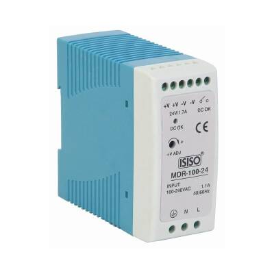 IMDR-100-12 - 100W 12VDC 8.5A Raya Montajlı Güç Kaynağı - 1