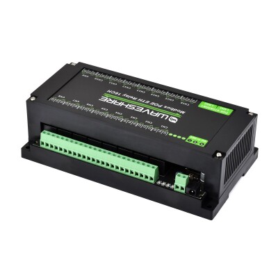 Industrial 16-Channel Modbus RTU Ethernet Relay Module - PoE Ethernet Port - 2