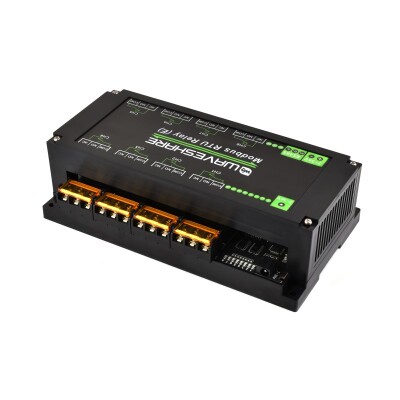 Industrial 8-Channel Modbus RTU Ethernet Relay Module (E) - RS485 Interface - 1