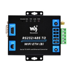 Industrial RS232/RS485 to WiFi and Ethernet Converter Module