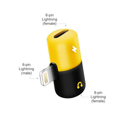 iPhone Lightning Charger and Headphone Jack Converter - 2