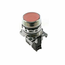 ISM-BA42 NK Metal Spring Push Button - Red 