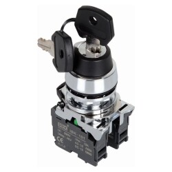 ISM-BG03 Üç Konumlu Kilitli Metal Mandal Buton 1-0-2 - ISISO