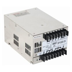 ISP-500-24 - 500W 24VDC 20.0A Rail Mount Closed Type Power Supply