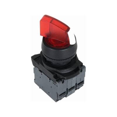 ISP-AK124B5 24V Red Illuminated Latch Button - 1