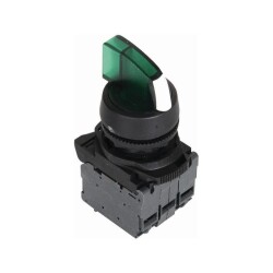 ISP-AK133M5 220V Yeşil Işıklı Mandal Buton 1-0-2 - ISISO
