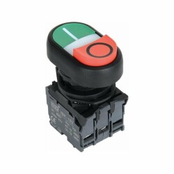 ISP-AW84M5 220V Double Spring Twin Button with Led - ISISO
