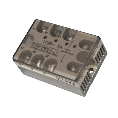 ITSR-40AA 3-Phase Intelligent Solid State Relay 40A - 85-250VAC Input 24-600VAC Output - 1