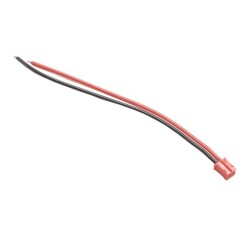 JST-PH 2.0 2 Pin Female Connector with Cable Red