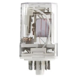 JTX-3C AC 220V 11 Pin 3NO + 3NC Electromagnetic Relay - 2