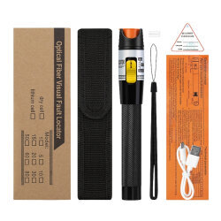 K-C15 VFL 15mW Rechargeable Fiber Optic Visual Fault Locator Laser Pen - 3