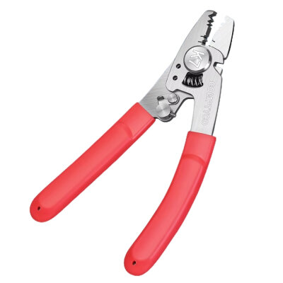 K7 7-in-1 Multi-functional Stainless Steel Fiber Optic Stripper - 1