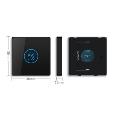 K83 Black Automatic Door Touchless Hand Sensor - 3