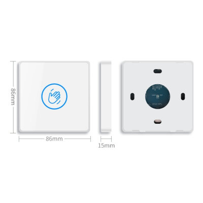 K83 White Automatic Door Touchless Hand Sensor - 3