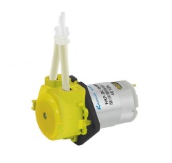 Kamoer 12V Peristaltic Liquid Pump - NKP-DC-B08G Yellow