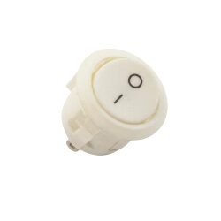 KCD1-2 ON-OFF Switch 3 Pin White - 2