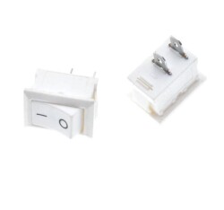 KCD1 B1 On/Off Switch - White