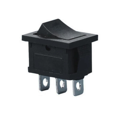 KCD1 3-Pin On-Off Anahtar - Siyah - 1