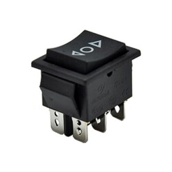KCD4 ON-OFF-ON Non-Illuminated Three Position Switch